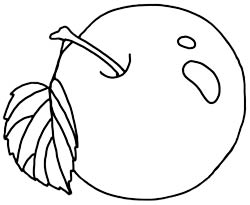 Illustration eines Apfel